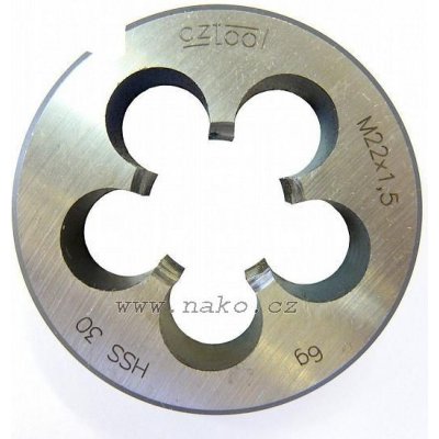 Závitová kruhová čelist 223210 M12x1,25 /240 122/HSS, 6g – Zboží Mobilmania