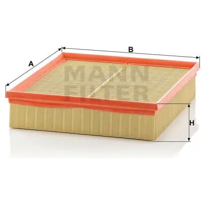 MANN FILTER Vzduchový filtr C 27 181 – Hledejceny.cz