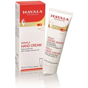 Mavala Hand Care hydratační a ochranný krém na ruce s kolagenem 50 ml