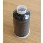 Vyšívací nit černá - 1ks velký kón ( 5000m ) – Hledejceny.cz