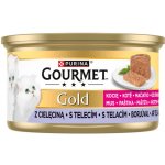 Gourmet Gold cat paštika telecí 85 g – Zboží Mobilmania