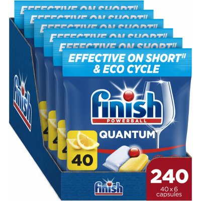 Finish Quantum All in1 kapsle do myčky Lemon 240 ks – Zboží Mobilmania