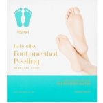 Holika Holika Baby Silky Foot exfoliační maska na popraskaná chodidla + ponožky One Shot Peeling 2 x 20 ml – Sleviste.cz