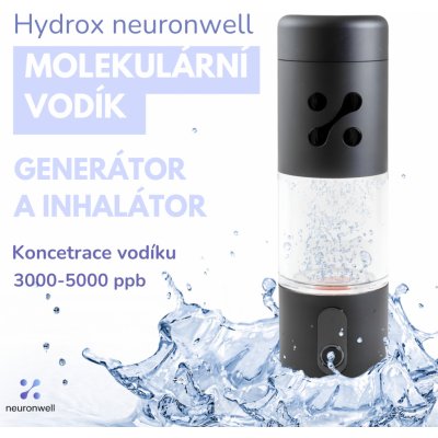 Neuronwell HYDROX generátor a inhalátor molekulárního vodíku 2v1 – Zboží Mobilmania
