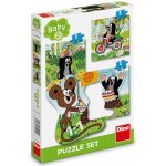 Dino Baby set Krtek na Louce 3,5 a 4 dílků – Zboží Dáma