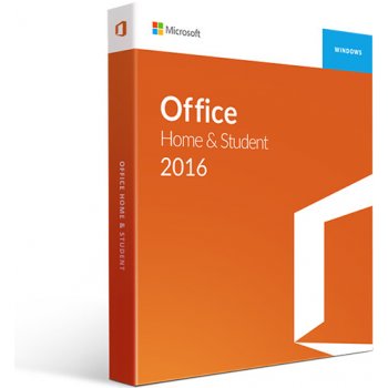 Microsoft Office 2016 pro studenty a domácnosti CZ, elektronická licence, 79G-04723, druhotná licence