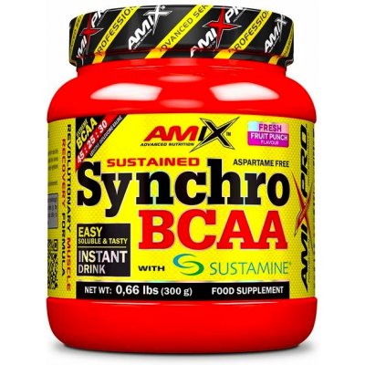 Amix Nutrition Synchro BCAA + Sustamine Drink 300 g ovocný punč