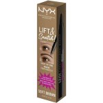 NYX Professional Makeup Lift&Snatch Brow Tint Pen Fix na obočí 04 Soft Brown 1 ml – Zboží Mobilmania
