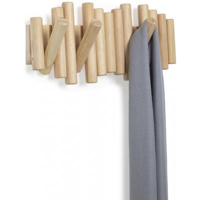 Umbra Sklápěcí Picket s pěti háčky přírodní – Zboží Dáma