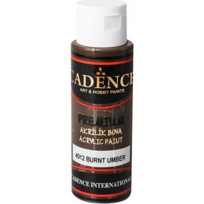 Cadence Akrylová Premium 70 ml cadence: burnt umber A4012 – Zbozi.Blesk.cz