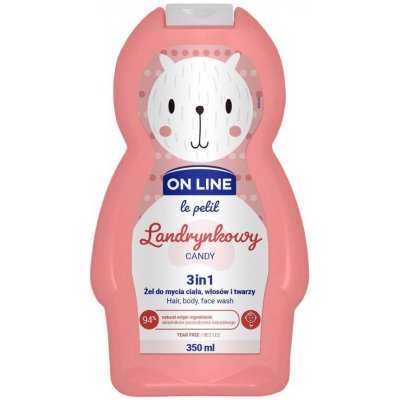 On line le petit 3v1 šampon mycí a sprchový gel Bonbón 350 ml – Zbozi.Blesk.cz