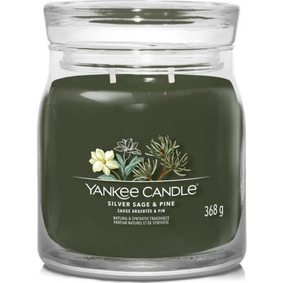 Yankee Candle Signature Silver Sage & Pine 368 g – Zboží Mobilmania