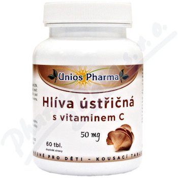 Uniospharma Hlíva ústřičná s Vitamínem C 60 tablet