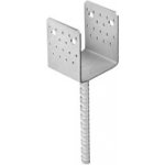 Adoby patka sloupku široká 101x125x100x4mm – Zbozi.Blesk.cz