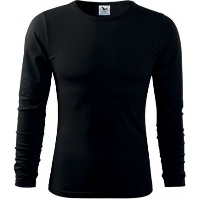 Pánské tričko s dlouhým rukávem FIT-T LONG SLEEVE 119 černá – Zboží Mobilmania