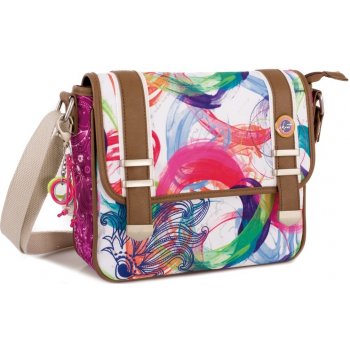 crossbody textilní kabelka Lois stuhy