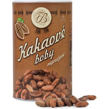 Čokoládovna Troubelice Kakaové boby nepražené, dóza 500 g
