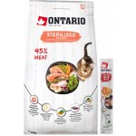 Ontario Cat Sterilised Salmon 2 kg – Hledejceny.cz