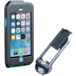 Pouzdro TOPEAK Weatherproof RideCase iPhone 5 + SE černé/modré