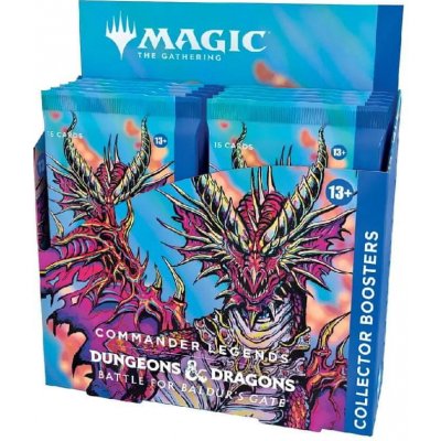 Wizards of the Coast Magic The Gathering: Commander Legends Battle for Baldur's Gate Collector Booster Box – Sleviste.cz