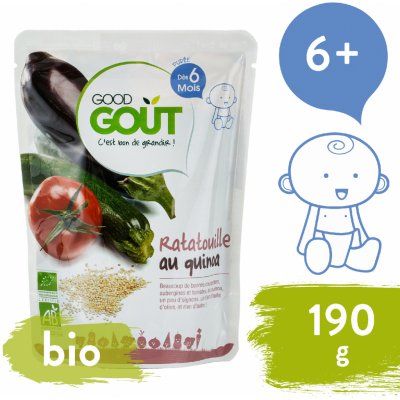 Good Gout Bio Ratatouille s quinou 190 g – Zbozi.Blesk.cz