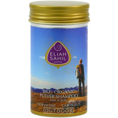 Eliah Sahil ájurvédský práškový šampon Verveine Bio 100 g