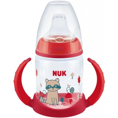 Nuk FC hrneček na učení Temperature Control 150ml červený mýval