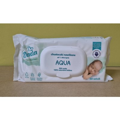 Dada Pure Care Aqua vlhčené ubrousky 52 ks – Hledejceny.cz
