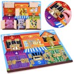 Babu vzdělávací tabule se zámky domek se zvířaty – Hledejceny.cz