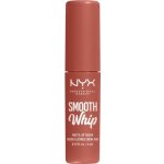 NYX Professional Makeup Smooth Whip Matte Lip Cream rtěnka s našlehanou texturou pro dokonalé vyhlazení rtů 01 Pancake Stacks 4 ml – Zbozi.Blesk.cz