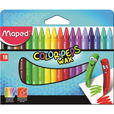 Maped Voskovky Color'Peps Wax 18 barev – Zbozi.Blesk.cz
