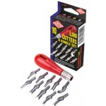 SMT Sada nástrojů na linoryt 10 ks L10S – Sleviste.cz