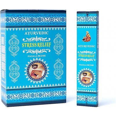 Ajurvédské vonné tyčinky Úleva od stresu 15 g – Zboží Dáma