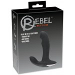 Rebel rotující masážní vibrátor na prostatu s perličkami černý – Zboží Dáma