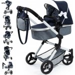 Bayer Design 18481AB Vario Combi s taškou modrý bílý – Hledejceny.cz
