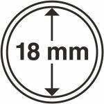 LEUCHTTURM Bublinky na mince10 ks Ø 18 mm – Zboží Dáma