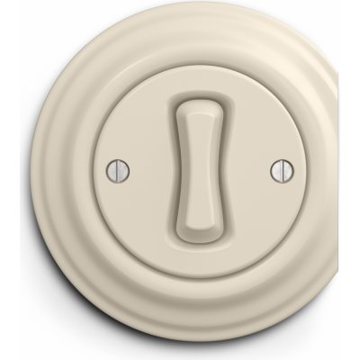 Kliklap jednoduchý kulatý Střídavý č. 6 Krajní Béžová B/V1/6/KRA – Sleviste.cz