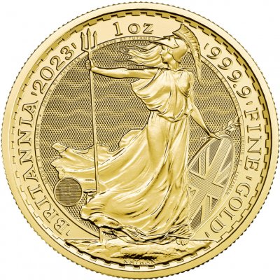 Royal Mint Zlatá mince Britannia Elizabeth II 2023 1 oz – Zbozi.Blesk.cz
