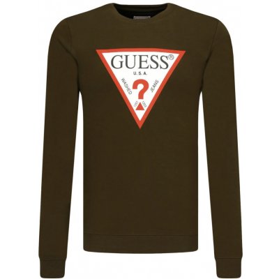 Guess Organic Cotton Sweater khaki – Zbozi.Blesk.cz
