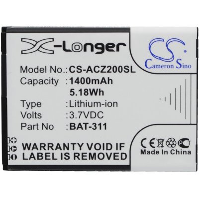 Cameron Sino CS-ACZ200SL 1200mAh – Zboží Živě