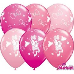 Latexový balonek Minnie Mouse 30 cm