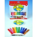 Teddies Pastelky do vany Moje první zvířátka 10 ks s houbičkou v krabičce MPZ – Sleviste.cz