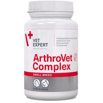 Vet Planet VetExpert ArthroVet HA Complex Small Breed&Cats 60 tbl – Hledejceny.cz