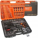 BJC Gola sada 216ks 1/2" 3/8" 1/4" B58229 – Sleviste.cz