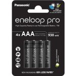 Panasonic Eneloop Pro AAA 930 mAh 4 ks BK-4HCDE-4BE – Zboží Živě