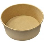 Miska papírová kulatá 1300 ml na salát, kraft – Zboží Dáma