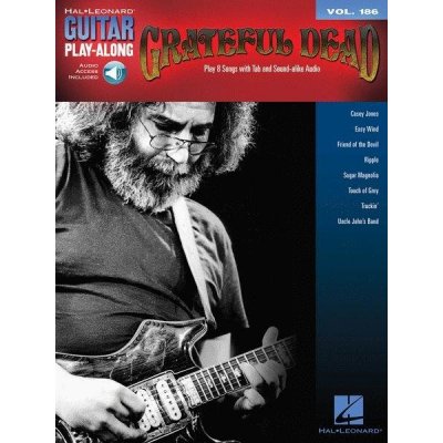 Guitar Play-Along 186 Grateful Dead noty, tabulatury na kytaru + audio