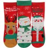 Darré dámské ponožky termo Vánoční sněhulák C