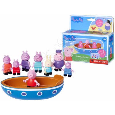 PlayBIG Bloxx Waterplay Peppa Pig figurky v lodičce – Hledejceny.cz