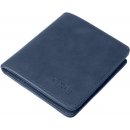 Fixed Classic Wallet z pravé hovězí kůže modrá